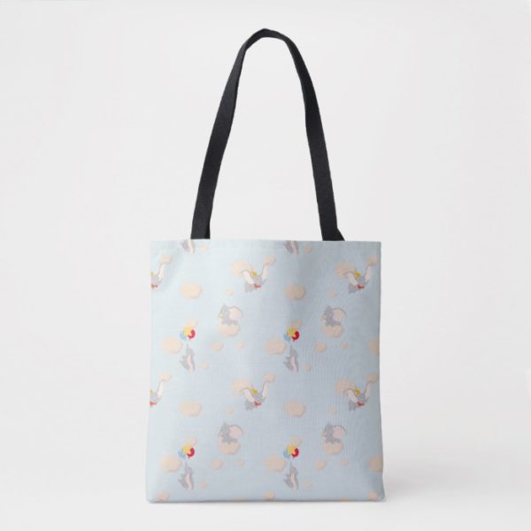 Dumbo up in the Clouds Pattern Tote Bag