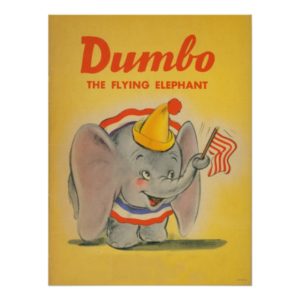 Dumbo Yellow Poster