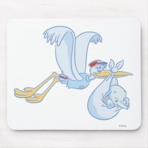 Dumbo's Stork Delivery Mouse Pad