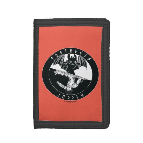 Duo Toothless & Hiccup Icon Trifold Wallet