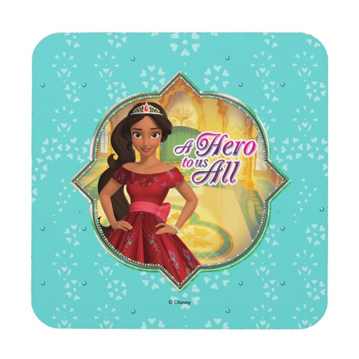 Elena & Isabel | A Hero To Us All Beverage Coaster
