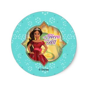 Elena & Isabel | A Hero To Us All Classic Round Sticker