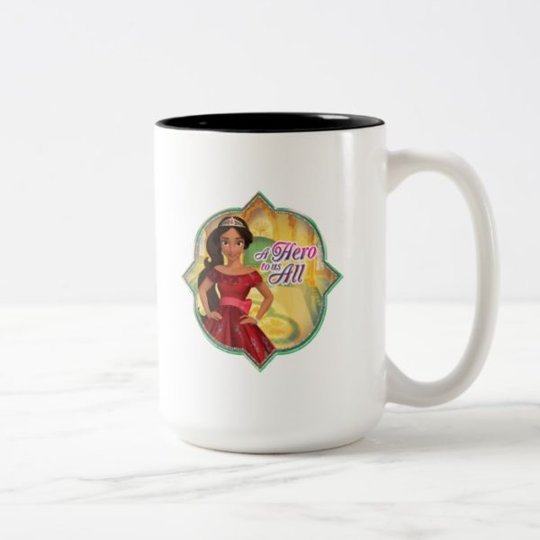 Elena & Isabel | A Hero To Us All Two-Tone Coffee Mug