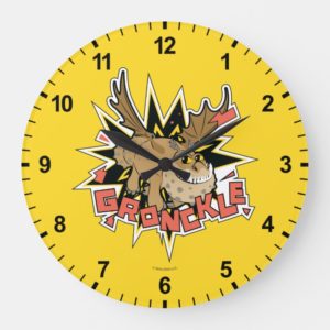 Explosive Gronkle Graphic Large Clock