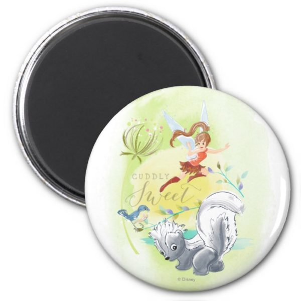 Fawn With Animals: Cuddly Sweet 2 Magnet