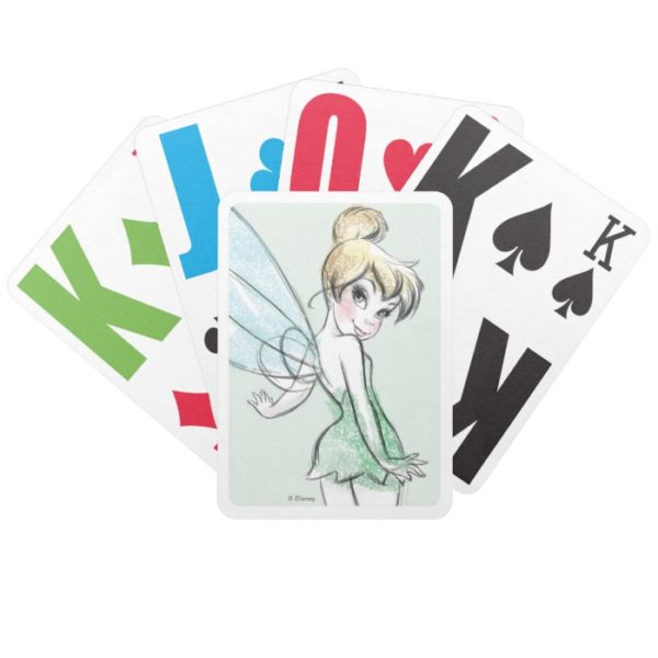 Fearless Tinker Bell Bicycle Playing Cards
