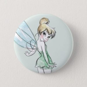Fearless Tinker Bell Pinback Button