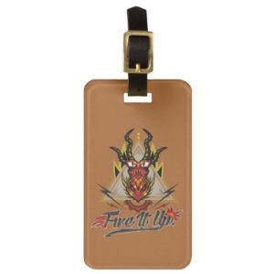 "Fire It Up" Hookfang Tribal Emblem Bag Tag