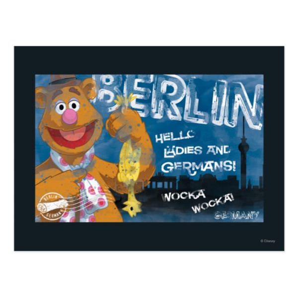 Fozzie Bear - Berlin, Germany Poster Postcard