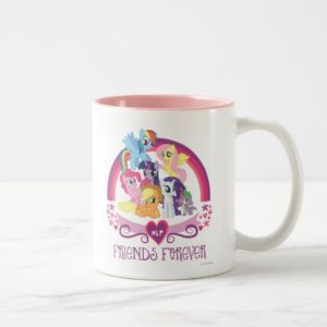 Friends Forever Two-Tone Coffee Mug