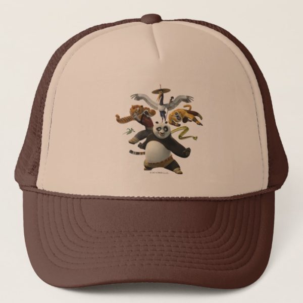 Furious Five Pose Trucker Hat