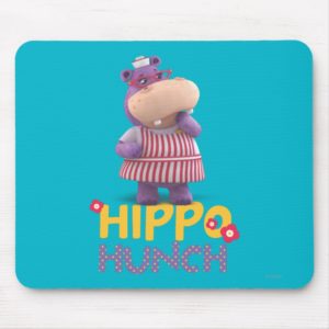 Hallie - Hippo Hunch Mouse Pad