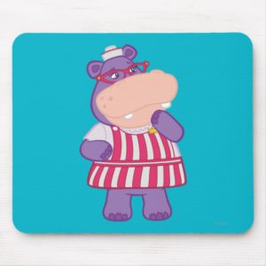 Hallie the Happy Hippo Mouse Pad