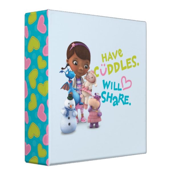 Have Cuddles Will Share 3 Ring Binder