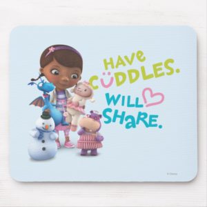 Have Cuddles Will Share Mouse Pad