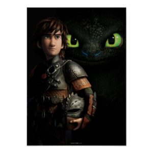 Hiccup & Toothless Poster