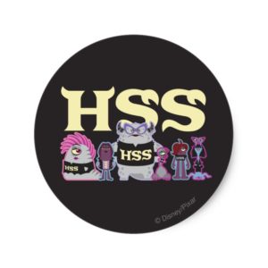 HSS - Scare Students Classic Round Sticker