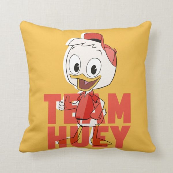 Huey Duck | Team Huey - We Need a Plan! Throw Pillow
