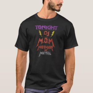Portlandia: DJ Mom of Metal Cross Stitch T-shirt