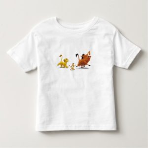 Lion King Simba cub timon pumbaa singing trotting Toddler T-shirt