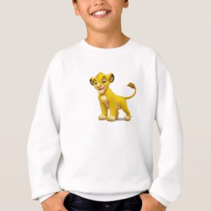 Lion King Simba cub standing Disney Sweatshirt