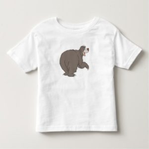 Jungle Book Baloo bear dancing  "follow me friend" Toddler T-shirt