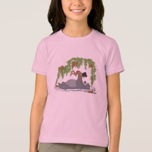 Jungle Book Baloo holding up Mowgli  Disney T-Shirt