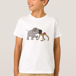 Jungle Book's Mowgli With Baby Elephant Disney T-Shirt