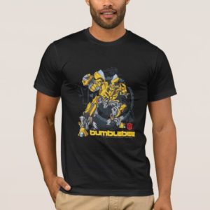 Bumblebee TF3 Badge Distressed T-Shirt