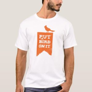 Portlandia Put a Bird on It! Men's T-Shirt