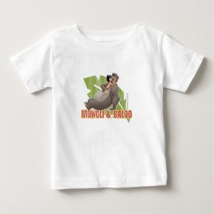 Jungle Book's Mowgli and Baloo Hugging Disney Baby T-Shirt