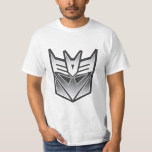G1 Decepticon Shield BW T-Shirt