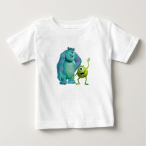 Classic Mike & Sully Waving Disney Baby T-Shirt