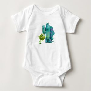 Monsters Inc. Mike and Sulley Baby Bodysuit