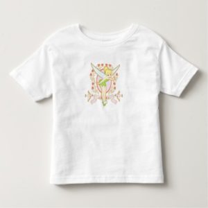Tinker Bell Floral Frame Disney Toddler T-shirt
