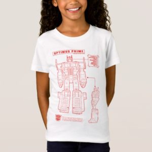 Transformers | Optimus Prime Schematic T-Shirt