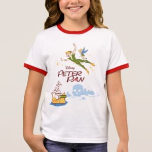 Peter Pan & Tinkerbell Ringer T-Shirt