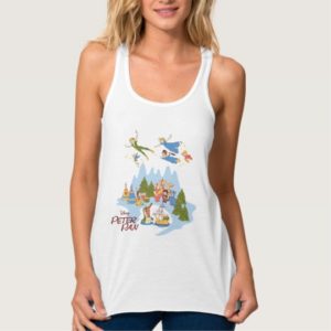 Peter Pan Flying over Neverland Tank Top