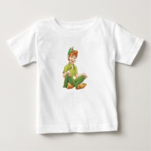 Peter Pan Sitting Down Disney Baby T-Shirt