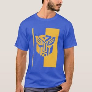 Transformers Autobots split shield gold T-Shirt