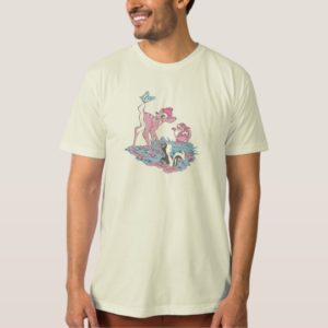 Bambi, Thumper, and Flower with Butterfly T-Shirt