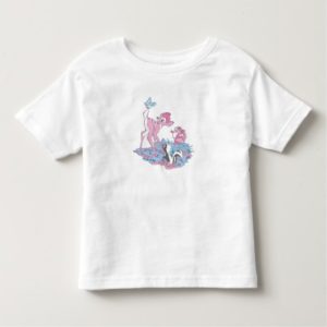 Bambi, Thumper, and Flower with Butterfly Toddler T-shirt