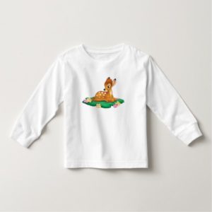 Bambi sitting on the grass toddler t-shirt