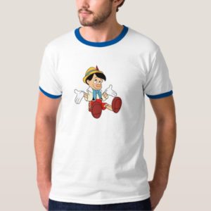 Pinocchio Shrugging His Shoulders Disney T-Shirt