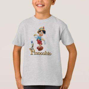 Pinocchio with Jiminy Cricket 2 T-Shirt