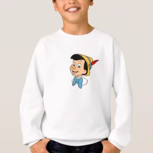 Pinocchio smiling head shot Disney Sweatshirt