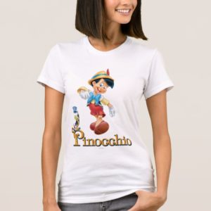 Pinocchio with Jiminy Cricket 2 T-Shirt