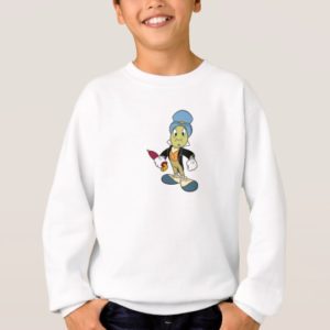 Disney Pinocchio Jiminy Cricket standing Sweatshirt