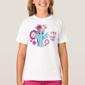 Personalized Rainbow Dash T-Shirt