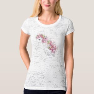 Floral Watercolor Design T-Shirt